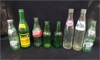 (8) Variety Soda Bottles