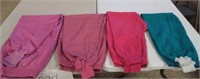 (4) Pair Scrub Pants (Various Sizes M-2XL) Elastic