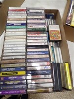 Variety of cassette tapes