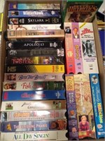 Variety of VHS Tapes