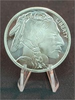 1oz .999 Fine Silver US Buffalo / Indian Round