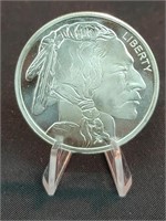 1oz .999 Fine Silver US Buffalo / Indian Round