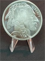 1oz .999 Fine Silver US Buffalo / Indian Round