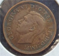 1937 Canadian penny
