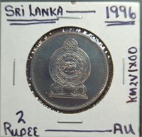 AU 1996 Sri Lanka coin