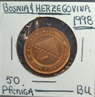 Brilliant uncirculated 1998 Bosnia Herzegovina