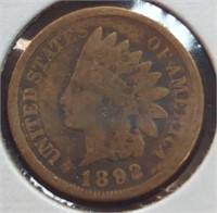 1892 Indian head, penny