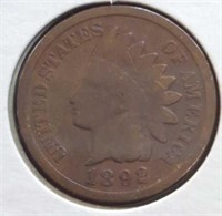 1892 Indian Head, penny