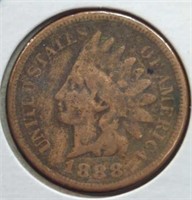 1888 Indian head penny