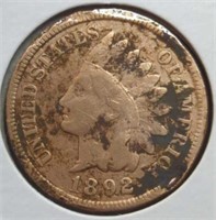 1892 Indian Head, penny