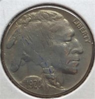 1920 d Buffalo nickel