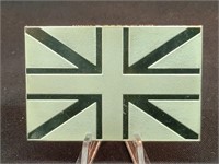 2-1/2oz .925 Sterling Silver Flag of Great Britain