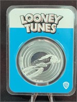 2023 Samoa $5 Looney Tunes Road Runner 1oz Silver