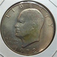 1972 Eisenhower dollar