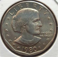 1980p Susan b. Anthony dollar