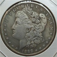 1888 S Morgan dollar token