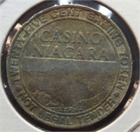 Casino Niagara 25 cent gaming token