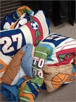 sports bedding maybe twin size