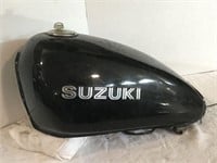 Vintage Suzuki Gas Tank with Locking Gas Cap
