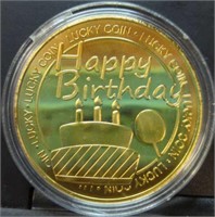 Happy birthday challenge coin!