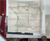 Old Map 1871 German army, Map, Germany, and