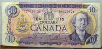 1971, Canada $10 Bank note