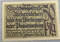 1921 German Bank note