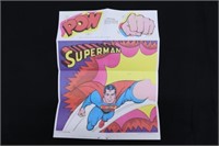 1978 Superman Pop Out Promotional DC Comics Poster