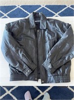 Medium leather jacket