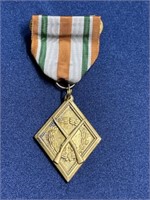 Military Award Medal ribbon pinback