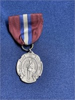 Military Merit 1970 Award Medal ribbon pinback