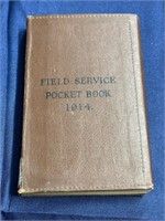 1914 Military Field service book 290 pages