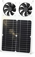 SUNYIMA Solar Panel Fan Kit, 12W Weatherproof with