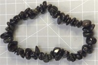 Black gemstone bracelet