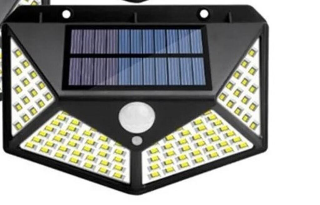 Solar rechargeable LED light