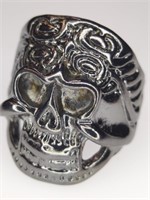 Skull ring size 9