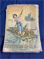 1897 Robinson Crusoe book see photos for