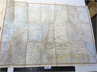 1956 map lands of the Bible today with historical