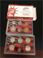 2005 silver proof set