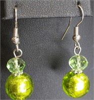 Safari Murano Glass beaded earrings