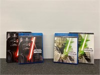 Star Wars Prequel & Original -6 movie Blu-ray &DVD