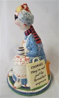 13½" Tall Maxine Hallmark Cookie Jar - Hand