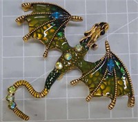 3" dragon pin