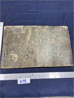 Antique manuscript surveyors notebook England w/