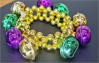 ESTATE FIND Mardi Gras bracelet