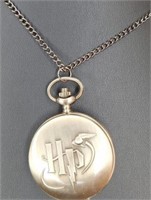 30" Harry Potter pocket watch necklace