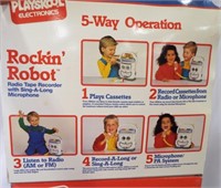 1991 Playskool Rockin' Robot - Radio Tape Recorder