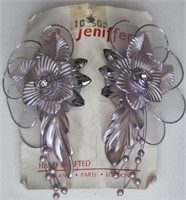 Vintage earrings, jeniffer handcrafted