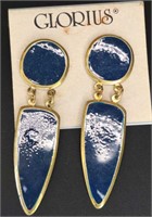 ESTATE FIND  vintage earrings Glorius