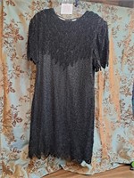 Laurence Kazar New York Formal Litle Black Dress